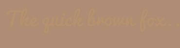 Image with Font Color B5916E and Background Color AF8C74